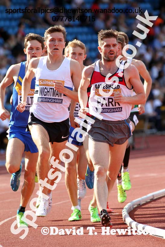 Mens 1500 metres, Sainsbury's British Champs, Alexander Stadium, Birmingham. Photo: David T. Hewitson/Sprts for All Pics